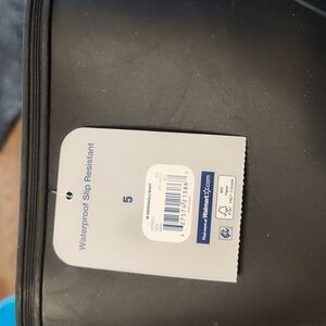 Black Waterproof Slip Resistant Boots